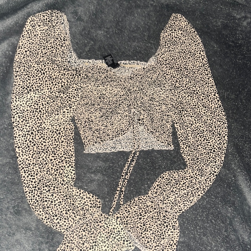Small Cheetah blouse
